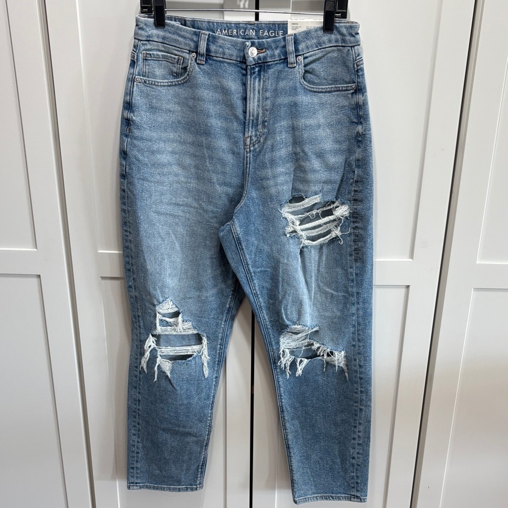 American Eagle curvy Mom jeans size 10 new with tags